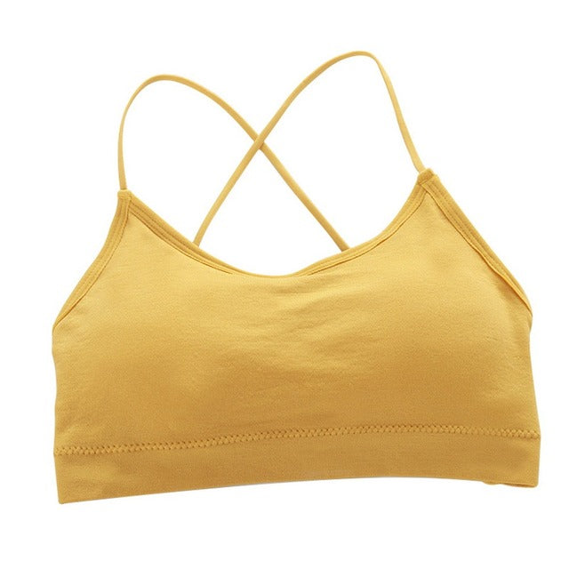 Spaghetti Strap Sports Bra